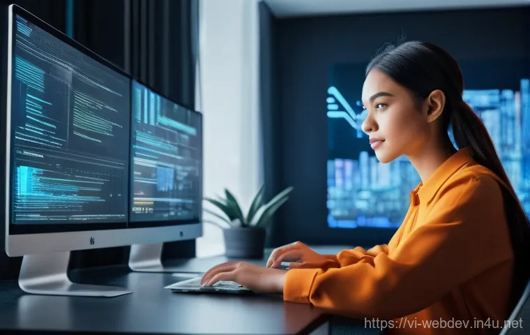 웹개발자 테스팅 도구 - **Prompt for UI Testing (Human-Computer Collaboration):**
"A vibrant, high-tech illustration dep...