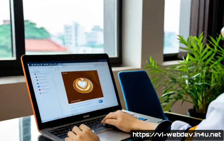 Home 17 웹개발자 최신 개발 툴 - Photorealistic modern web developer workspace in Ho Chi Minh City, Vietnamese young professional rev...